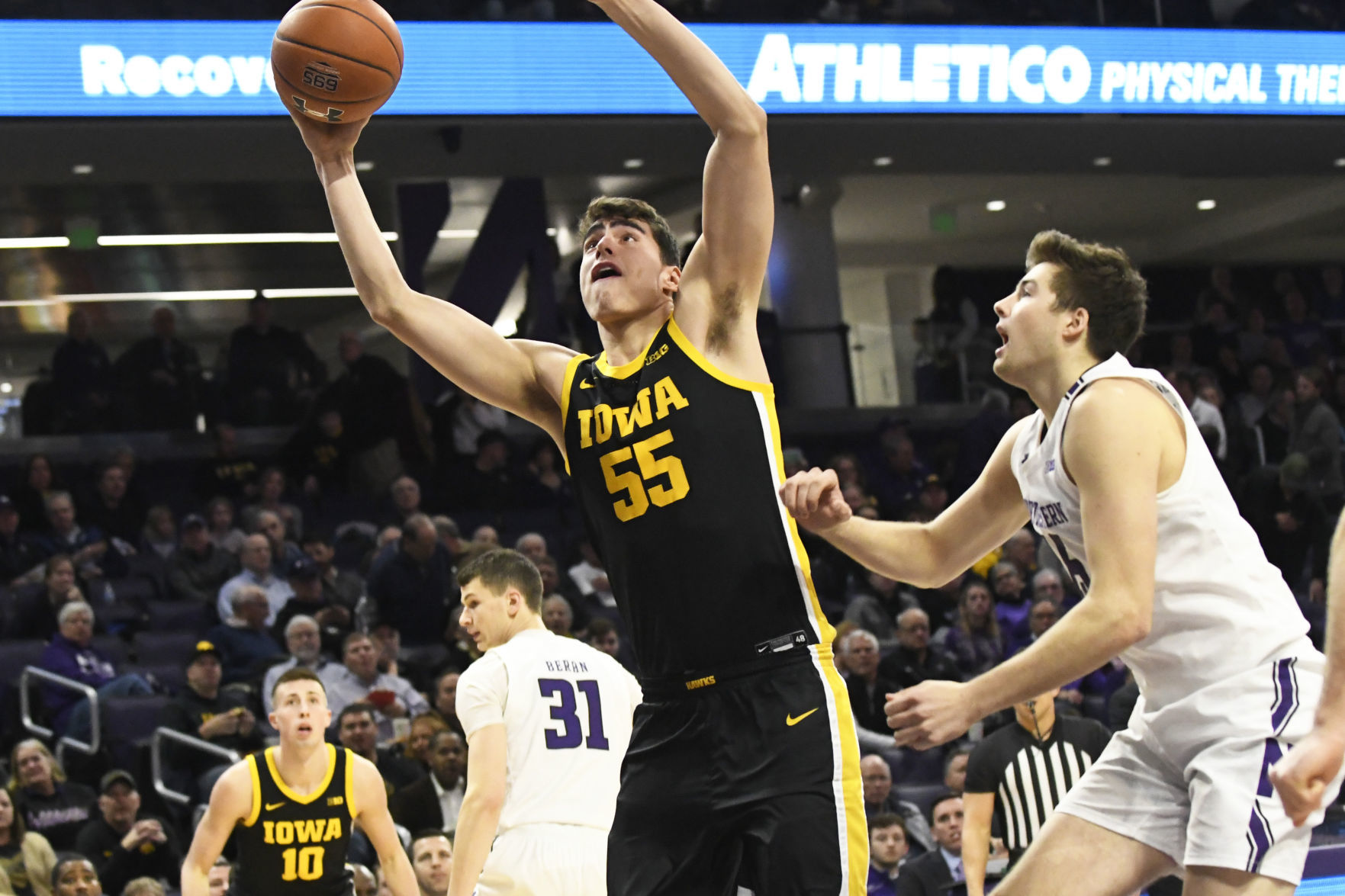 Iowa Northwestern Basketball